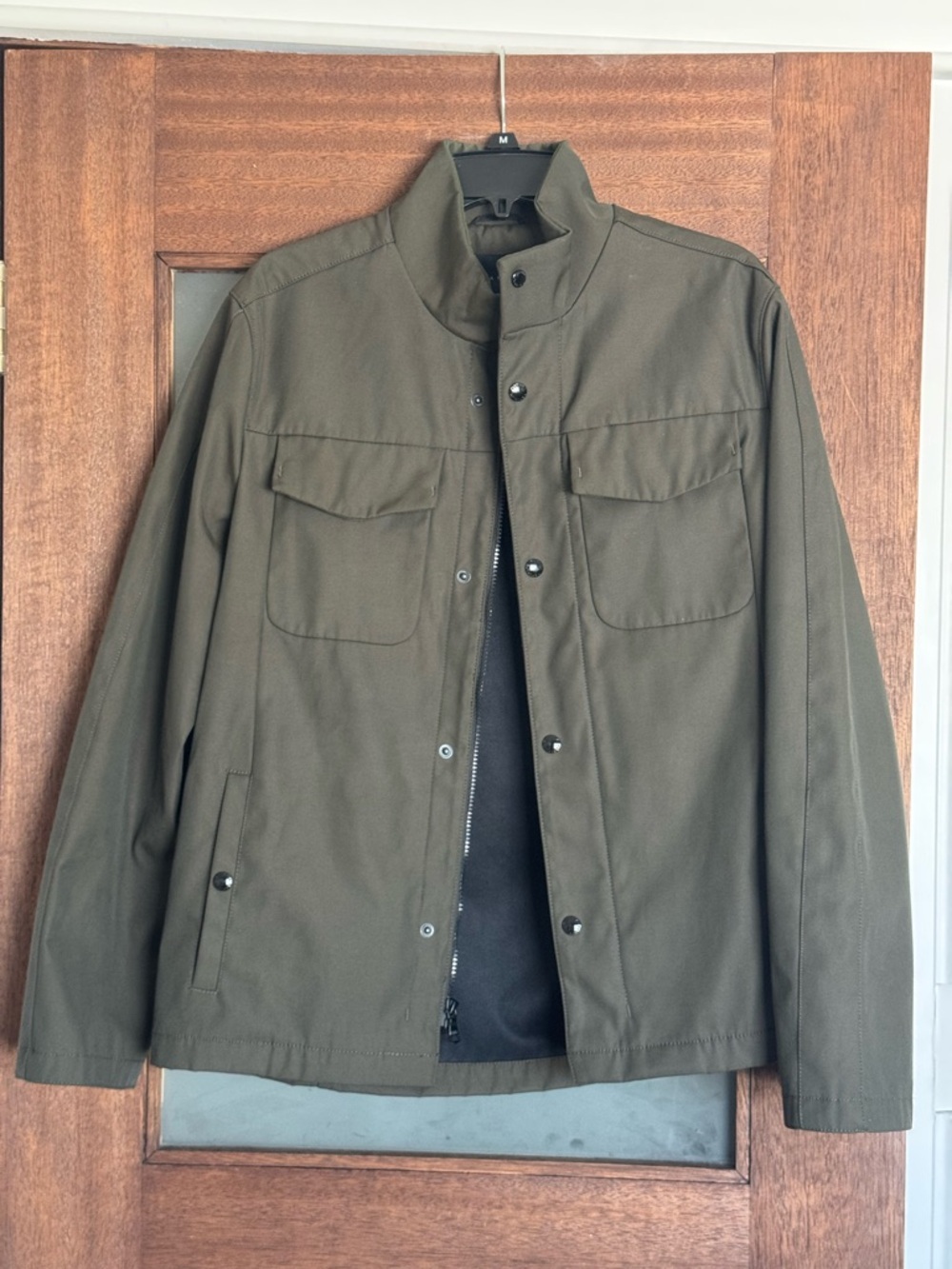 Banana Republic Olive Green Military Field Jacket